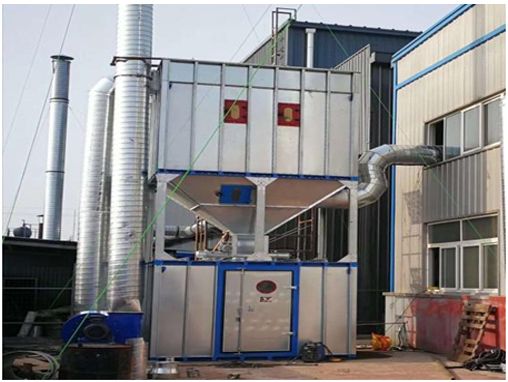 家具廠中央除塵系統(tǒng)廢氣治理工程