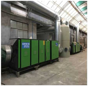 家具廠(chǎng)噴涂廢氣治理工程